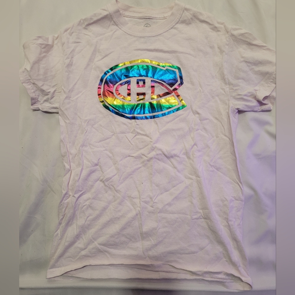 47 Brand Light Pink Crew Tee with Subtle Logo